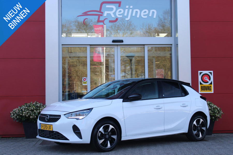 Opel CORSA-E GS Line 50 kWh | 3-FASE LADER | SNEL LAADFUNCTIE | APPLE CARPLAY/ANDROID AUTO | LED KOPLAMPEN | WINTER PAKKET: STOEL VERWARMING/STUUR VERWARMING | ZWART DAK | CLIMATE CONTROL | CRUISE CONTROL | DAB+ RADIO | ACHTERUITRIJ CAMERA |