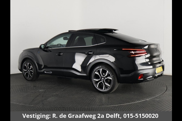 Citroën Ë-C4 X Max 54 kWh LONG RANGE | 97% SOH | Schuif-/Kanteldak | Navigatie | Leder | Camera |