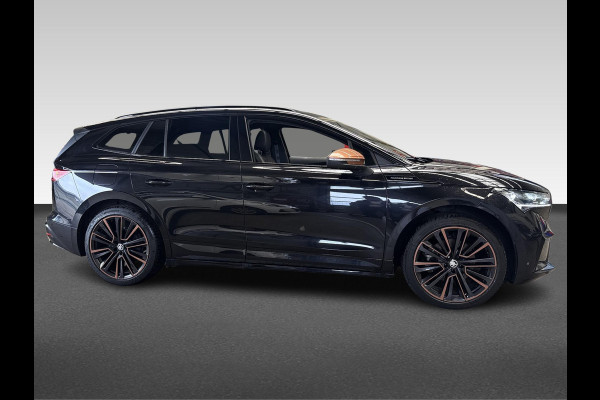 Škoda ENYAQ iV 60 Founders Edition Black | 21 inch | Panaromadak | Lederen bekleding