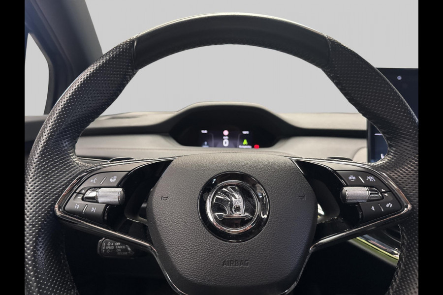 Škoda ENYAQ iV 60 Founders Edition Black | 21 inch | Panaromadak | Lederen bekleding