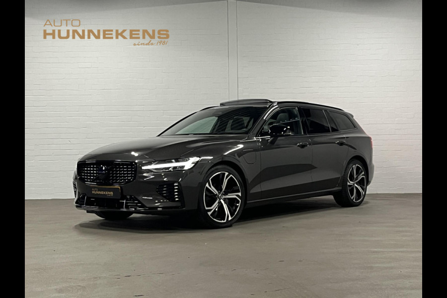 Volvo V60 2.0 T6 Plug-in hybrid AWD Plus Dark Long Range | Adapt. cruise | Open dak | Stuur-/stoelverwarming | Memory | Harman/Kardon | Head-up
