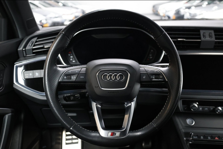 Audi Q3 Sportback 45 TFSI quattro S edition 3x S-LINE/VIRTUAL/PANO/LEDER+S.VERWARMING/20" LMV/CAM/LINE/ACC/ECC/12 MND GARANTIE!
