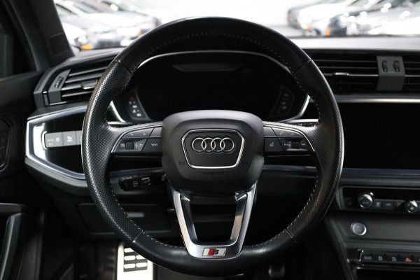 Audi Q3 Sportback 45 TFSI quattro S edition 3x S-LINE/VIRTUAL/PANO/LEDER+S.VERWARMING/20" LMV/CAM/LINE/ACC/ECC/12 MND GARANTIE!