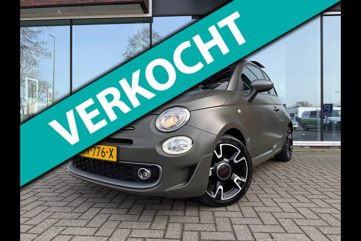 Fiat 500 0.9 TwinAir Turbo Sport - Navi - Schuifdak -Leder - Org.NL
