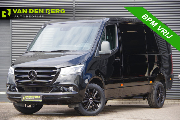 Mercedes-Benz Sprinter 319 3.0 CDI V6 L2H1 AUT. LED, 360 CAMERA, ADAPT. CRUISE, MBUX 10'', LEDER, NAVI, CLIMA, VOORRUIT VERWARMING, STOELVERWARMING