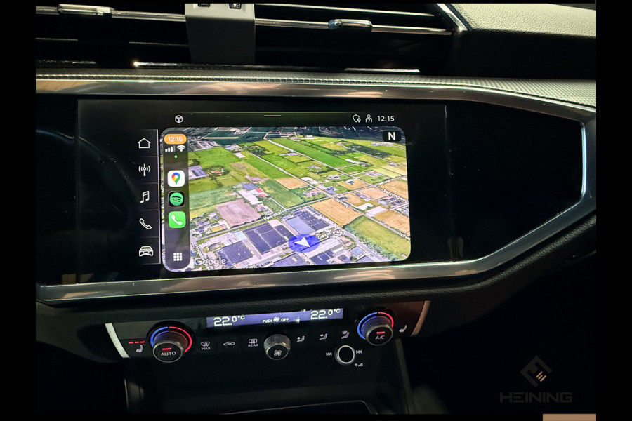 Audi Q3 45 TFSI e S edition. Pano. 2X S-Line. Apple-carplay. Blackline. 19 inch.