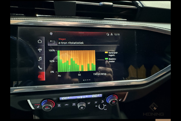 Audi Q3 45 TFSI e S edition. Pano. 2X S-Line. Apple-carplay. Blackline. 19 inch.
