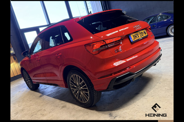 Audi Q3 45 TFSI e S edition. Pano. 2X S-Line. Apple-carplay. Blackline. 19 inch.