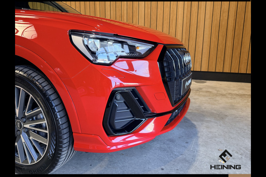 Audi Q3 45 TFSI e S edition. Pano. 2X S-Line. Apple-carplay. Blackline. 19 inch.