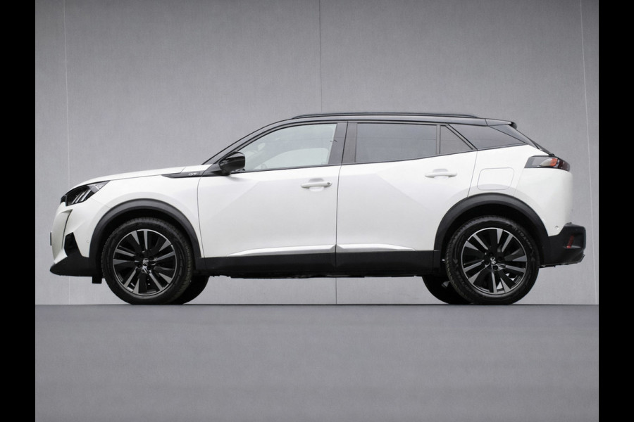 Peugeot 2008 1.2 PureTech GT Pack Sport (PANORAMADAK,APPLE CARPLAY,NAVI,CAMERA,STOELVERWARMING,GETINT,LEDER/ALCANTARA,LM VELGEN)