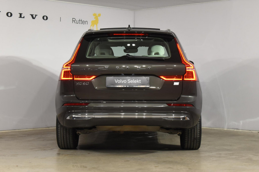 Volvo XC60 T6 340PK Automaat Plug-in Hybrid AWD Inscription / Navigatie / Elektrisch glazen schuif-kanteldak / Leder Blond / Stuur & Stoelverwarming / Elektrische achterklep / Cruise control