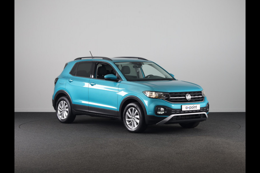 Volkswagen T-Cross 1.0 TSI Life 115 pk Automaat (DSG) | Navigatie | Trekhaak | Parkeersensoren | Achteruitrijcamera | Autom. airco | Voll. digitaal instrumentenpaneel | Stoelverwarming |