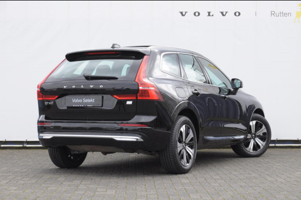 Volvo XC60 T6 350PK Automaat Plug-in hybrid AWD Plus Bright Panoramisch schuif-kanteldak / Google infotainment / Lederen bekleding / Parkeersensoren voor en achter met parkeercamera / Road Sign information / Cruise Control