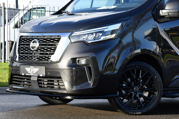 Nissan Primastar 2.0 dCi 150 L2H1 DC Black Edition 5 Jaar Garantie, Camera, Cruise, LED, Stoelverwarming, 2 x Schuifdeur, Clima, Automaat, Keyless, Uniek!