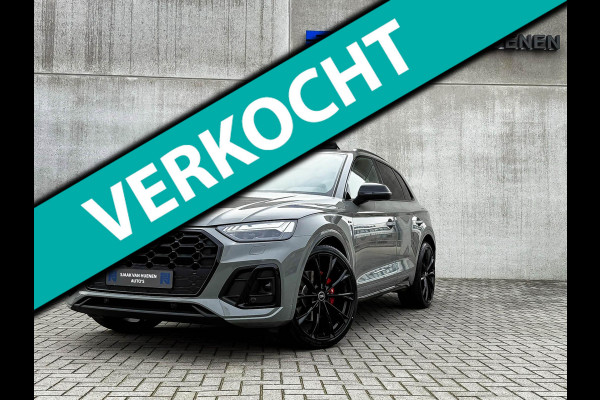 Audi Q5 50TFSI e 299PK Quattro Competition S Edition S-Line 1é Eig! Audi Exclusive|Pano|Luchtvering|S-Kuipstoelen|HD Matrix|Carbon