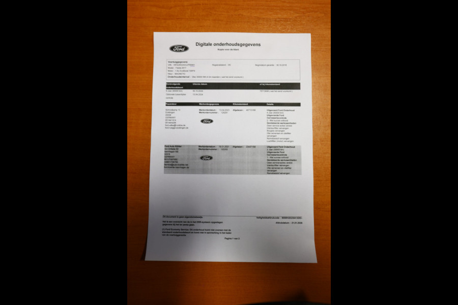 Ford Fiesta 1.0 EcoBoost 125 pk ST-Line X NAVI 2017