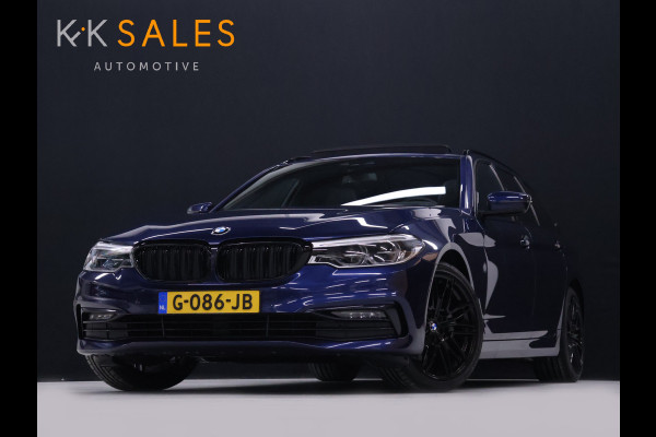BMW 5 Serie Touring 520i M Sport [SCHUIFKANTELDAK, CRUISE CONTROL, BLUETOOTH TELEFOON, HUD, ACHTERUITRIJCAMERA, PDC V+A, STOELVERWARMING, BMW ADAPTIVE LED, NIEUWSTAAT]