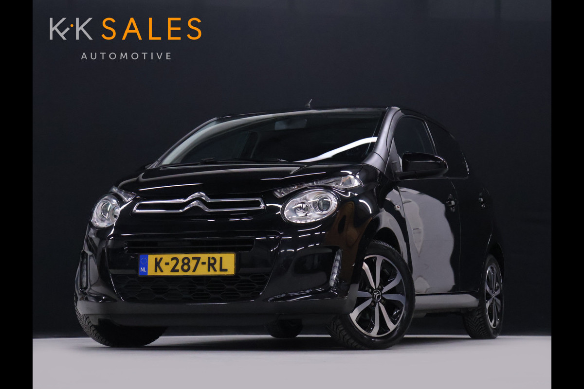 Citroën C1 1.0 VTi Shine [APPLE CARPLAY, ANDROID AUTO, CRUISE CONTROL, ACHTERUITRIJCAMERA, ELEKTRISCHE RAMEN, AUTOMATISCHE AIRCO, LICHTMETALEN VELGEN, NIEUWSTAAT]