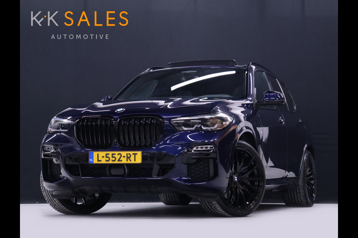 BMW X5 xDrive45e High Executive M Sport [TREKHAAK, LUCHTVERING, SCHUIFKANTELDAK, MEMORY SEATS, ADAPTIVE CRUISE CONTROL, APPLE CARPLAY, ANDROID AUTO, HARMAN/KARDON, 360 CAMERA, PDC V+A, NIEUWSTAAT]