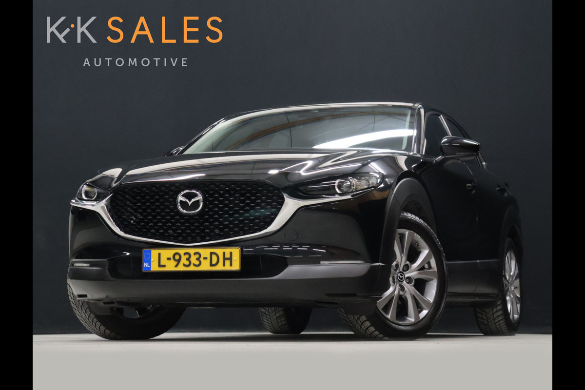 Mazda CX-30 2.0 e-SkyActiv-X M Hybrid Comfort [TREKHAAK AFNEEMBAAR, MEMORY SEATS, BOSE SOUND, HEAD-UP, STUURVERWARMING, CAMERA, ADAPTIVE CRUISE, VOL LEDER, STOELVERWARMING, BLUETOOTH, CLIMATE, NIEUWSTAAT]