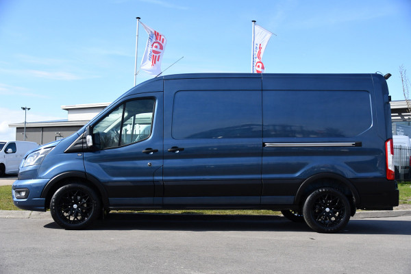Ford Transit 350 2.0 TDCI L3H2 Limited PB Edition Camera, Cruise, Carplay, 2 x schuifdeur, 185pk, Automaat, Xenon, Multimedia, Trekhaak, Uniek!