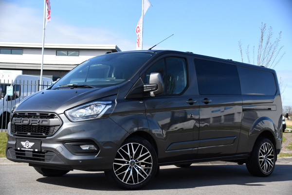 Ford Transit Custom 300 2.0 TDCI L2H1 Limited DC PB Edition Camera, Cruise, Carplay, 170pk, 2 x Schuifdeur, LED, Automaat, Stoelverwarming, Sensoren, Uniek!
