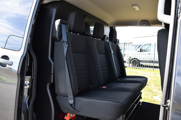 Ford Transit Custom 300 2.0 TDCI L2H1 Limited DC PB Edition Camera, Cruise, Carplay, 170pk, 2 x Schuifdeur, LED, Automaat, Stoelverwarming, Sensoren, Uniek!