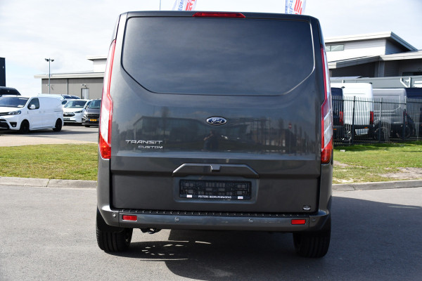 Ford Transit Custom 300 2.0 TDCI L2H1 Limited DC PB Edition Camera, Cruise, Carplay, 170pk, 2 x Schuifdeur, LED, Automaat, Stoelverwarming, Sensoren, Uniek!