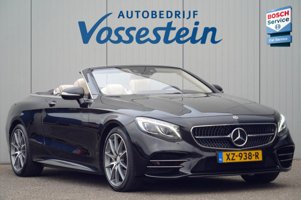 Mercedes-Benz S-Klasse Cabrio 560 Premium Plus / AMG Line / Nachtzicht / Head-Up / Burmester / Zeer Compleet!