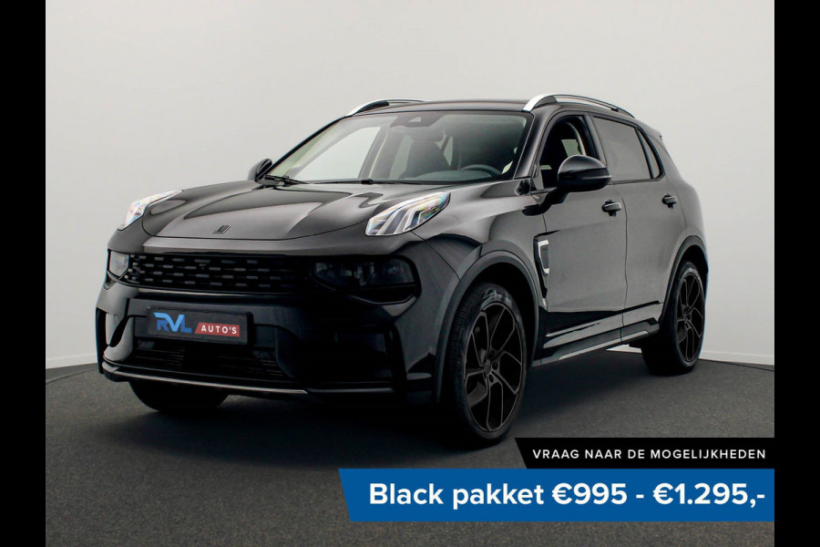 Lynk & Co 01 1.5 261PK Plug-in Hybrid *ZWARTE HEMEL* 360° Camera Pano/dak Apple/Carplay Adaptive/Cruise
