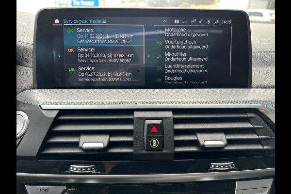 BMW X3 XDrive30e High Executive M-Tech Stoelen