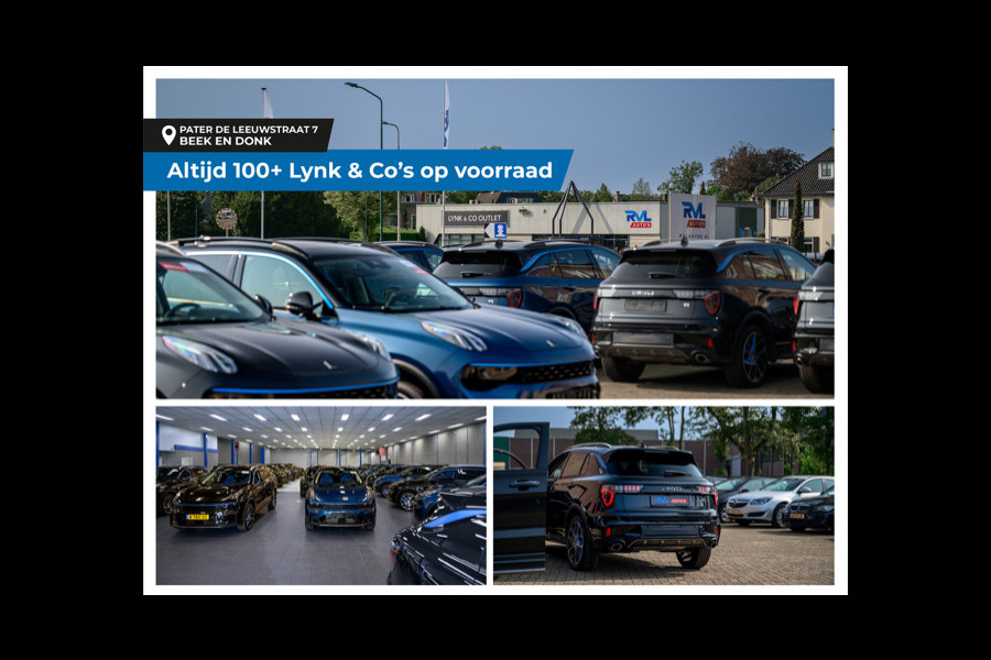 Lynk & Co 01 1.5 261PK Plug-in Hybrid *ZWARTE HEMEL*Trekhaak* 360° Camera Pano/dak Apple/Carplay Adaptive/Cruise