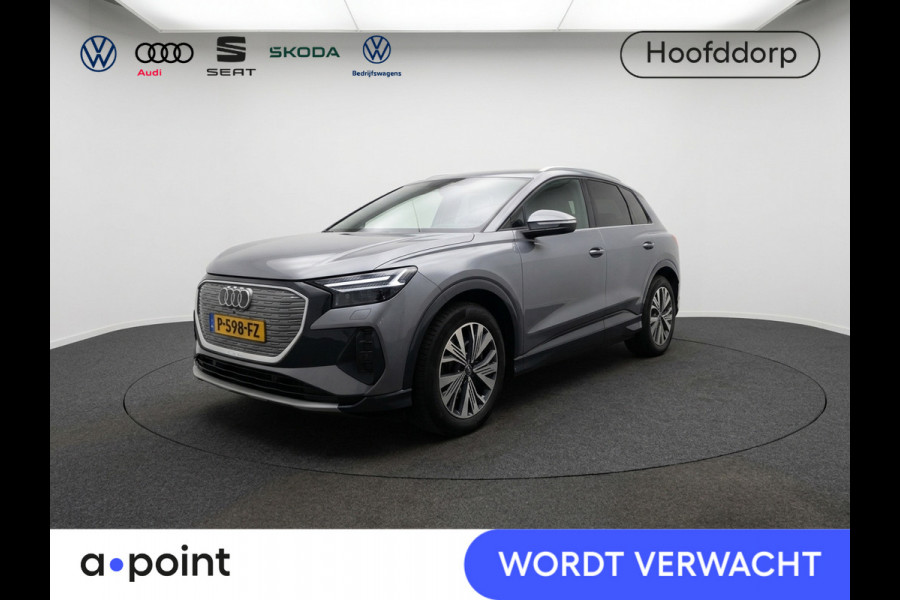 Audi Q4 e-tron 40 Launch edition Advanced Plus 77 kWh 204 pk | SOH 96% | Navigatie | Warmtepomp | Parkeersensoren | Achteruitrijcamera | Stoelverwarming | Matrix LED koplampen |