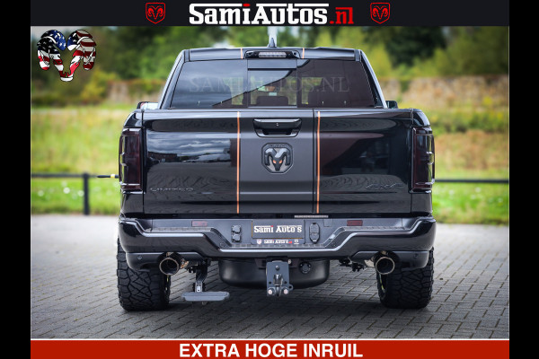 Dodge Ram LIMITED SPORT H.O 540HP 706Nm | Massage + Full Option | De Meest Luxe en Volle Pick-Up in zijn Klasse | Comfortabele Dubbele Cabine met Royale 5 Zitplaatsen | BPM vrij | Nu Leverbaar uit Voorraad | Voorraad Nr 2355 - 5149