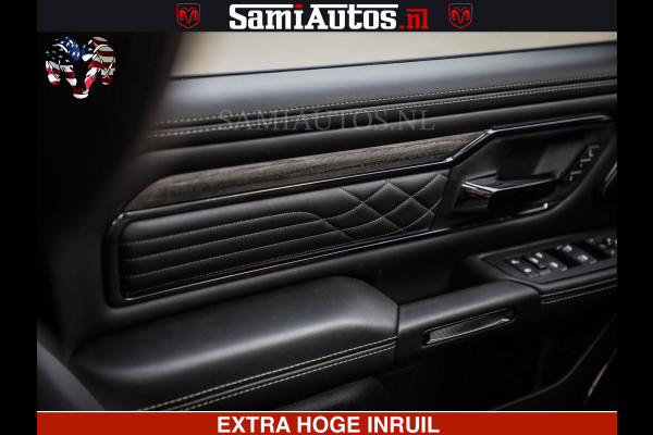 Dodge Ram LIMITED SPORT H.O 540HP 706Nm | Massage + Full Option | De Meest Luxe en Volle Pick-Up in zijn Klasse | Comfortabele Dubbele Cabine met Royale 5 Zitplaatsen | BPM vrij | Nu Leverbaar uit Voorraad | Voorraad Nr 2355 - 5149