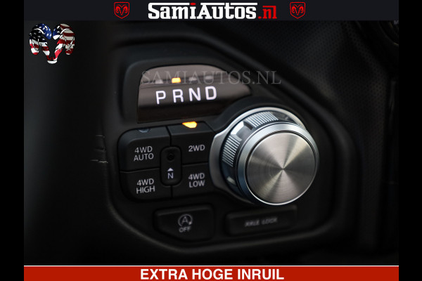 Dodge Ram LIMITED SPORT H.O 540HP 706Nm | Massage + Full Option | De Meest Luxe en Volle Pick-Up in zijn Klasse | Comfortabele Dubbele Cabine met Royale 5 Zitplaatsen | BPM vrij | Nu Leverbaar uit Voorraad | Voorraad Nr 2355 - 5149