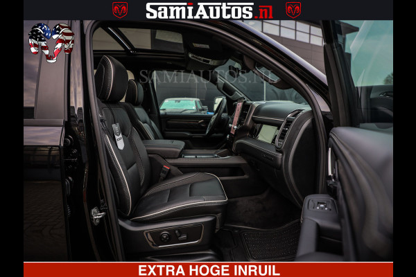 Dodge Ram LIMITED SPORT H.O 540HP 706Nm | Massage + Full Option | De Meest Luxe en Volle Pick-Up in zijn Klasse | Comfortabele Dubbele Cabine met Royale 5 Zitplaatsen | BPM vrij | Nu Leverbaar uit Voorraad | Voorraad Nr 2355 - 5149