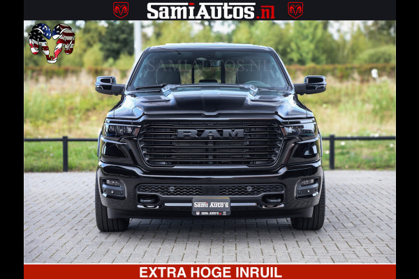 Dodge Ram 1500 Night Premium | Full Option | Eerste Eigenaar | De Meest Luxe Pick-Up in zijn Klasse | Comfortabele Dubbele Cabine met Royale 5 Zitplaatsen | Bom Vol |