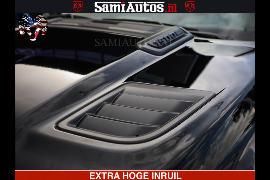 Dodge Ram 1500 Night Premium | Full Option | Eerste Eigenaar | De Meest Luxe Pick-Up in zijn Klasse | Comfortabele Dubbele Cabine met Royale 5 Zitplaatsen | Bom Vol |