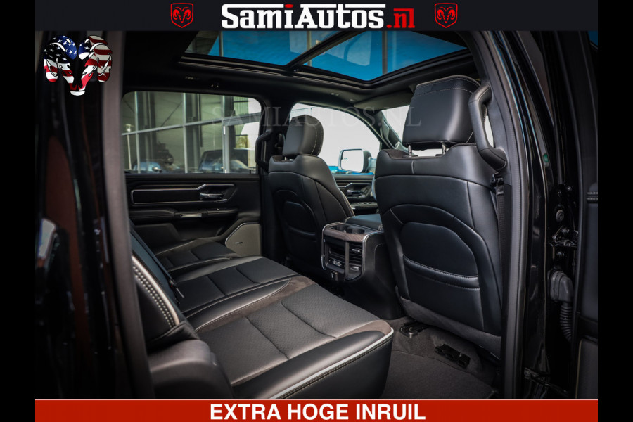 Dodge Ram 1500 Night Premium | Full Option | Eerste Eigenaar | De Meest Luxe Pick-Up in zijn Klasse | Comfortabele Dubbele Cabine met Royale 5 Zitplaatsen | Bom Vol |