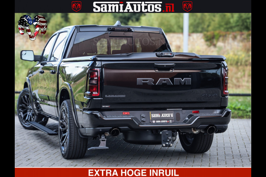 Dodge Ram 1500 Night Premium | Full Option | Eerste Eigenaar | De Meest Luxe Pick-Up in zijn Klasse | Comfortabele Dubbele Cabine met Royale 5 Zitplaatsen | Bom Vol |