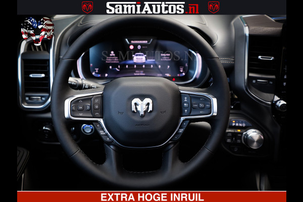 Dodge Ram 1500 Night Premium | Full Option | Eerste Eigenaar | De Meest Luxe Pick-Up in zijn Klasse | Comfortabele Dubbele Cabine met Royale 5 Zitplaatsen | Bom Vol |