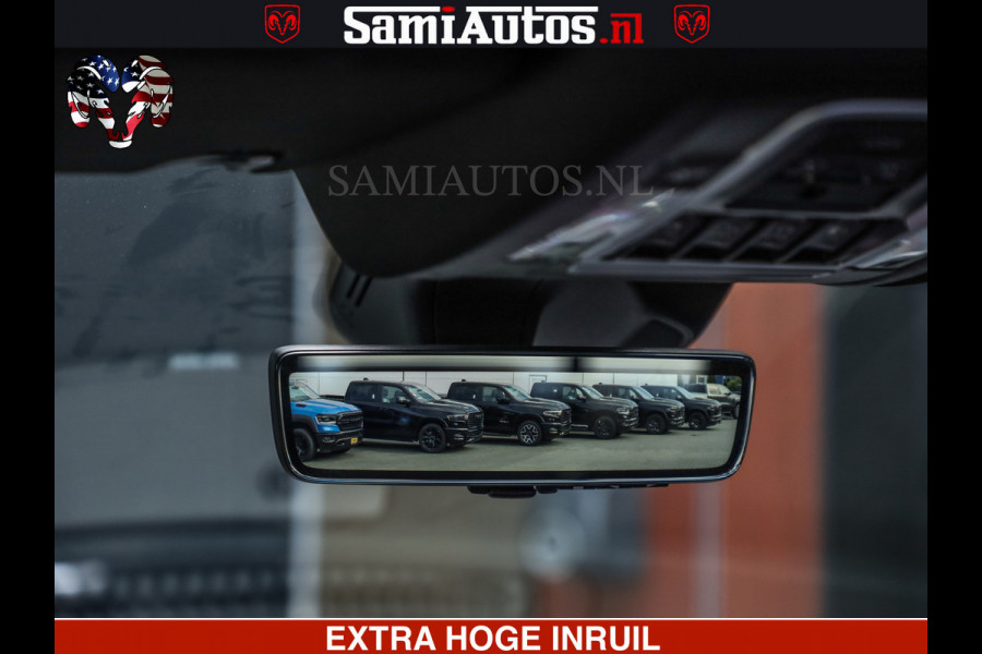 Dodge Ram 1500 Night Premium | Full Option | Eerste Eigenaar | De Meest Luxe Pick-Up in zijn Klasse | Comfortabele Dubbele Cabine met Royale 5 Zitplaatsen | Bom Vol |