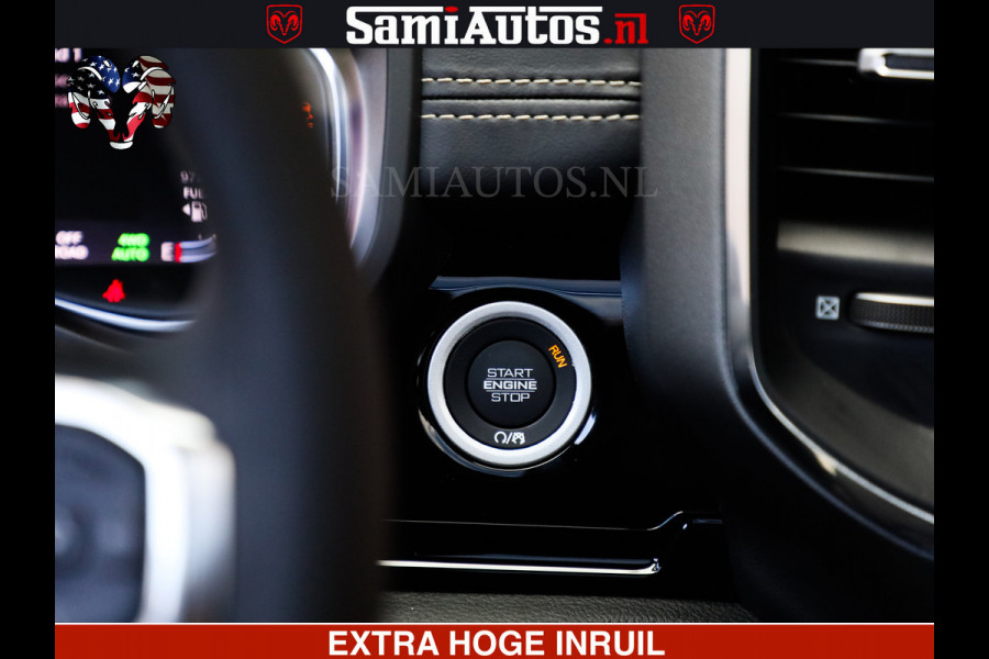 Dodge Ram 1500 Night Premium | Full Option | Eerste Eigenaar | De Meest Luxe Pick-Up in zijn Klasse | Comfortabele Dubbele Cabine met Royale 5 Zitplaatsen | Bom Vol |