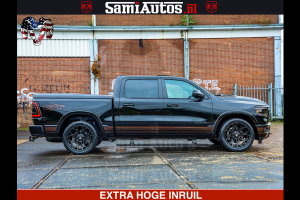 Dodge Ram GT TRX PACK | 5.7 V8 HEMI | STRIPING | LUCHT VERING | ADAPTIVE CRUISE | PANORAMADAK | MEGA DIK | Comfortabele Dubbele Cabine met Royale 5 Zitplaatsen | DC |