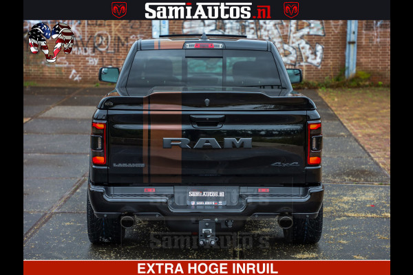 Dodge Ram GT TRX PACK | 5.7 V8 HEMI | STRIPING | LUCHT VERING | ADAPTIVE CRUISE | PANORAMADAK | MEGA DIK | Comfortabele Dubbele Cabine met Royale 5 Zitplaatsen | DC |