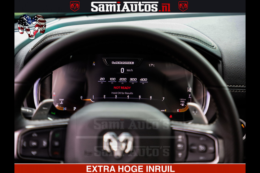 Dodge Ram GT TRX PACK | 5.7 V8 HEMI | STRIPING | LUCHT VERING | ADAPTIVE CRUISE | PANORAMADAK | MEGA DIK | Comfortabele Dubbele Cabine met Royale 5 Zitplaatsen | DC |