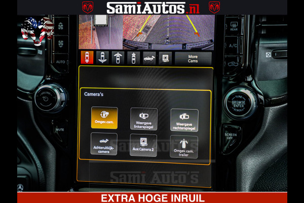 Dodge Ram GT TRX PACK | 5.7 V8 HEMI | STRIPING | LUCHT VERING | ADAPTIVE CRUISE | PANORAMADAK | MEGA DIK | Comfortabele Dubbele Cabine met Royale 5 Zitplaatsen | DC |
