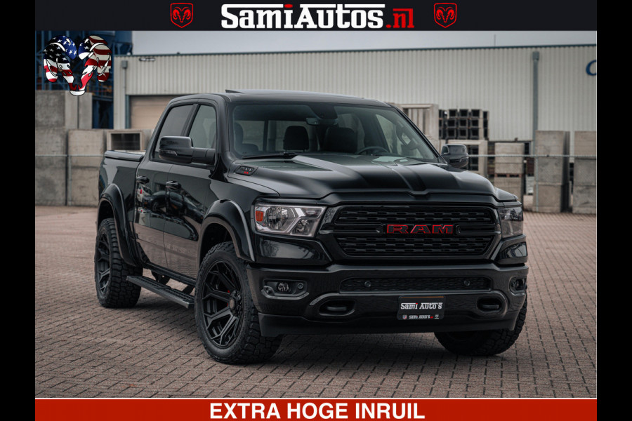 Dodge Ram SPORT | 5.7 V8 4x4 HEMI | PANORAMA DAK | GROOTSCHEM 12 INCH | LPG | Diamond Black Pearl | CREW CAB | DUBBELE CABINE | 5 PERSOONS | DC | VOORRAAD NR 2558 - 6047