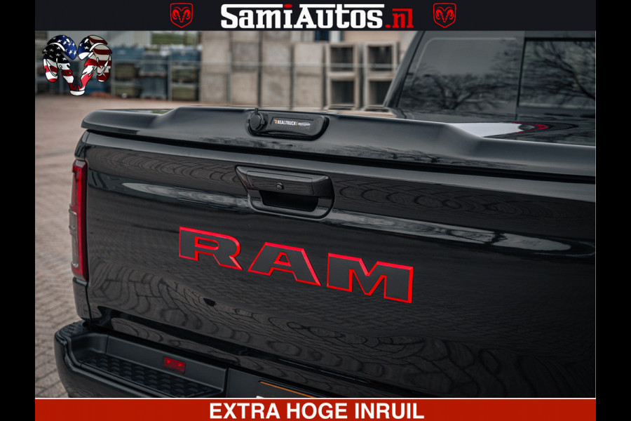 Dodge Ram SPORT | 5.7 V8 4x4 HEMI | PANORAMA DAK | GROOTSCHEM 12 INCH | LPG | Diamond Black Pearl | CREW CAB | DUBBELE CABINE | 5 PERSOONS | DC | VOORRAAD NR 2558 - 6047